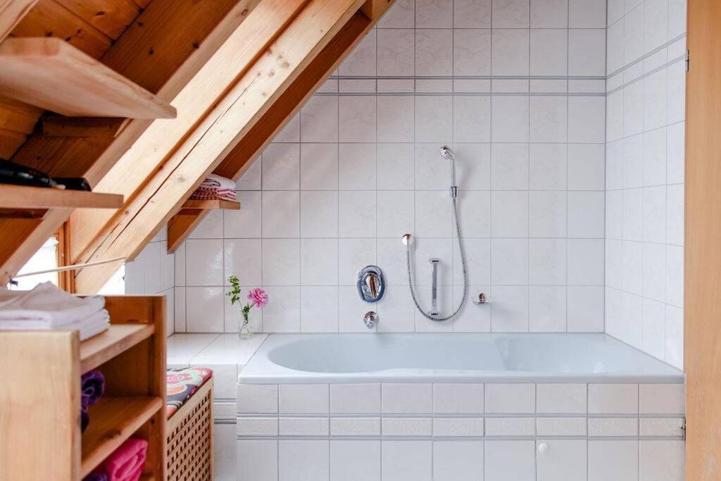 4-Zimmer-Ferienwohnung Waldbluemle Добель Екстер'єр фото